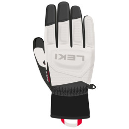 Skihandschuh Leki Griffin Prime 3D schwarz/weiß white-black-graphite