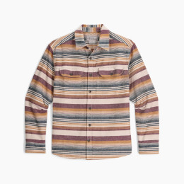 Herrenhemd Royal Robins Clouds Rest Hemp L/S hellbraun Pebble Alder Str