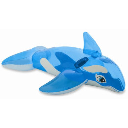 Aufblasbarer Orca Intex Lil' Whale RideOn 58523NP blau