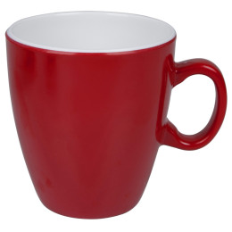 Tasse Bo-Camp Mug melamine 2 rot Red/White