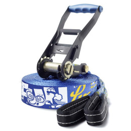 Slackline Gibbon Funline Treewear Set blau Blue