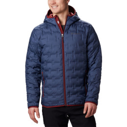 Herrenjacke Columbia Delta Ridge Down Hdd Jacket blau/rot DarkMountain