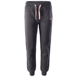 Damen-Jogginghosen Hi-Tec Lady Melian grau Dark Grey Melange/Impatiens Pink