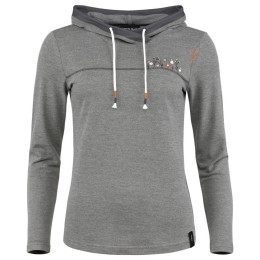 Damen-Funktionsshirt Chillaz Gilfert grau Anthrazit Melange