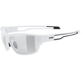 Sonnenbrille Uvex Sportstyle 806 Vario weiß White (8801)
