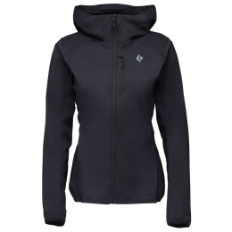 Damenjacke Black Diamond W Alpine Start Hoody schwarz Black