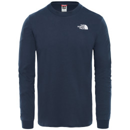 Herren-T-Shirt The North Face Simple Dome Tee Long Sleeve dunkelblau UrbanNavy