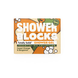 Duschgel Shower Blocks Solid Shower Gel EO Range - Sweet Orange & Bergamot orange