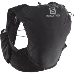 Laufweste Salomon Adv Skin 12W With Flasks schwarz black