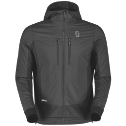 Herren Skijacke Scott Explorair Alpha grau/schwarz black