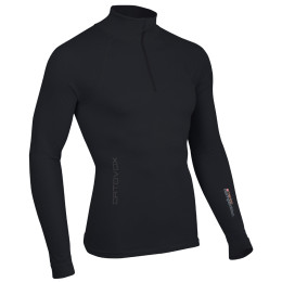 Herren-T-Shirt Ortovox Merino Competition Long Sleeve schwarz BlackRaven