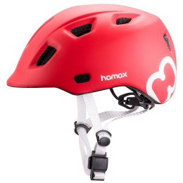 Kinder Fahrradhelm Hamax Thundercap rot Red/Silver
