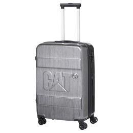 Koffer auf Rollen Caterpillar Cargo L silber Brushed Silver
