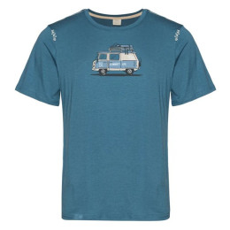 Herren-T-Shirt Chillaz Bozen Climber's Life blau Blue