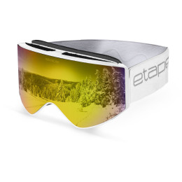 Skibrille Etape Ultra weiß bílá mat/revo