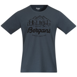 Herren-T-Shirt Bergans Classic V2 Tee dunkelblau Orion Blue