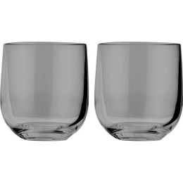Set Gläser Brunner Set Water glass grey weiß