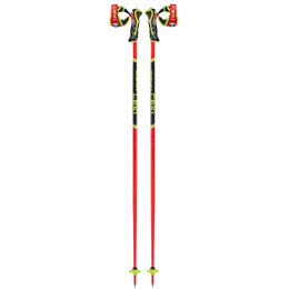 Stöcke Leki WCR TBS SL 3D rot bright red-black-neonyellow