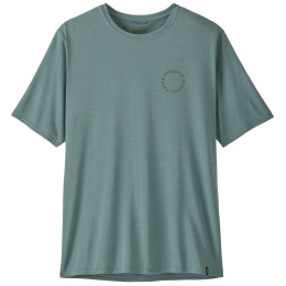 Herren-T-Shirt Patagonia Men's Capilene Cool Daily Shirt - Spoke Stencil blau Blue Sage - Light Blue Sage X-Dye