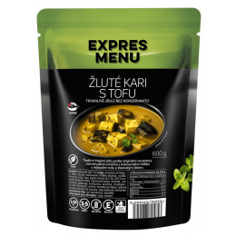 Fertigessen Expres menu Gelbes Curry mit Tofu 2 Portionen