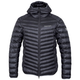 Herren-Daunenjacke Hannah Arden 2022 schwarz Asphalt stripe