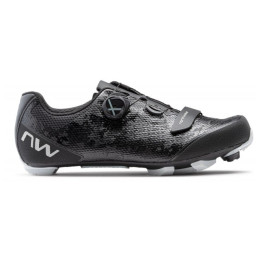 Herren Radschuh Northwave Razer 2 schwarz/weiß Black