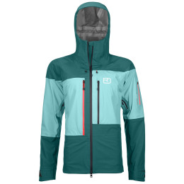 Damenjacke Ortovox 3L Guardian Shell Jacket W blau pacific green