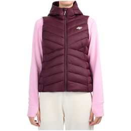 Damenweste 4F Vest Jacket F372 weinfarbe Burgundy