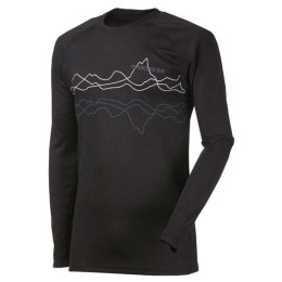 Herren-T-Shirt Progress Triko NDR PRINT 1DP dl.r. schwarz Black