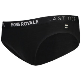 Damen-Funktionsslips Mons Royale Folo Brief schwarz Black