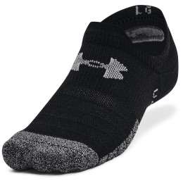 Herrensocken Under Armour Heatgear UltraLowTab 3pk schwarz Black / Black / Steel