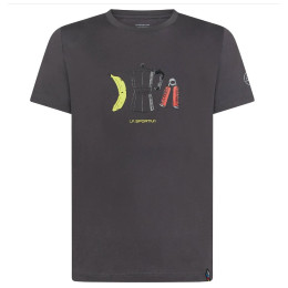 Herren-T-Shirt La Sportiva Breakfast T-Shirt M grau Carbon/Maple