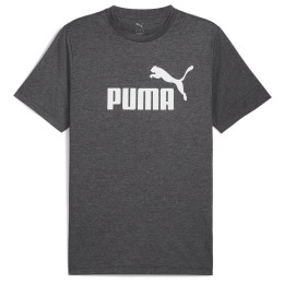 Herren T-Shirt Puma Ess No. 1 Logo Heather Tee schwarz PUMA Black