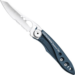 Klappmesser Leatherman Skeletool KBX blau Blue