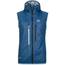 Damenweste Ortovox Swisswool Piz Boe Vest W blau Sea Surface