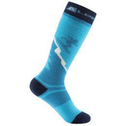 Kindersocken Alpine Pro Skyro Blue blau MODRÁ