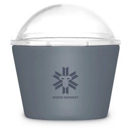 Thermobehälter fürs Essen Snow Monkey Freezie dunkelgrau deepartic