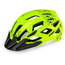 Fahrradhelm R2 Lumen Junior gelb/schwarz yellow