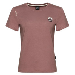 Damen-T-Shirt Chillaz Iseo Sunset weinfarbe Wine