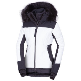 Damen Skijacke Northfinder Tayler weiß/schwarz 212whiteblack