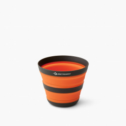 Falttasse Sea to Summit Frontier UL Collapsible Cup orange Puffin's Bill Orange