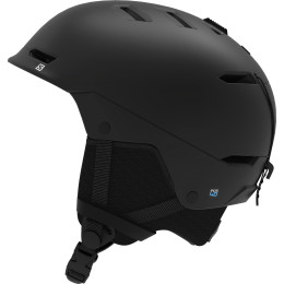 Skihelm Salomon Husk schwarz Black