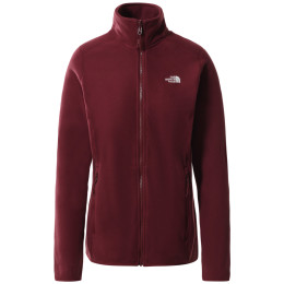 Damen-Sweatshirt The North Face 100 Glacier Full Zip rot RegalRed