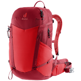Wanderrucksack Deuter Futura 27 rot/rosa cherry-masala