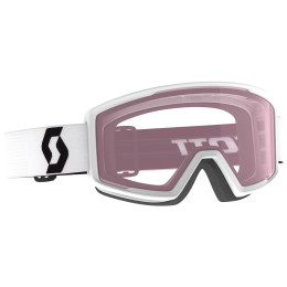 Skibrille Scott Factor weiß/rosa mineral white/blackilluminator