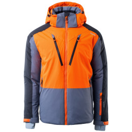 Herrenjacke Brugi 4AP9 grau/orange Grey/Orange/Black