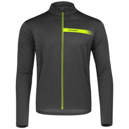 Herren-Sweatshirt Etape Solid schwarz/gelb Antracit/žlutá fluor