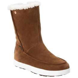 Damen-Winterschuhe Jack Wolfskin Auckland Wt Texapore Boot H W braun DesertBrown/White