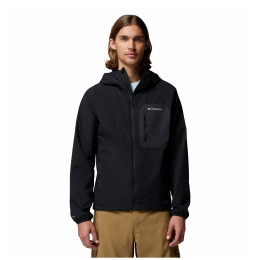Herrenjacke Columbia Tall Heights™ III Hooded Softshell schwarz Black