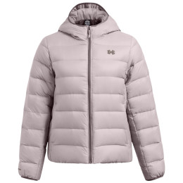 Damenjacke Under Armour Legend Down Hooded Jacket beige GRY